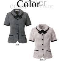 事務服 オーバーブラウス ニット 大きいサイズ 17号～25号 26500