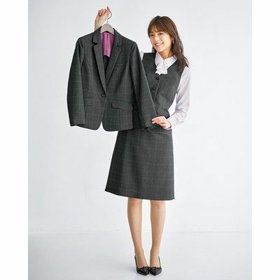 サーヴォ] オフィス 事務服 制服 GROW (グロウ) セミタイトスカート